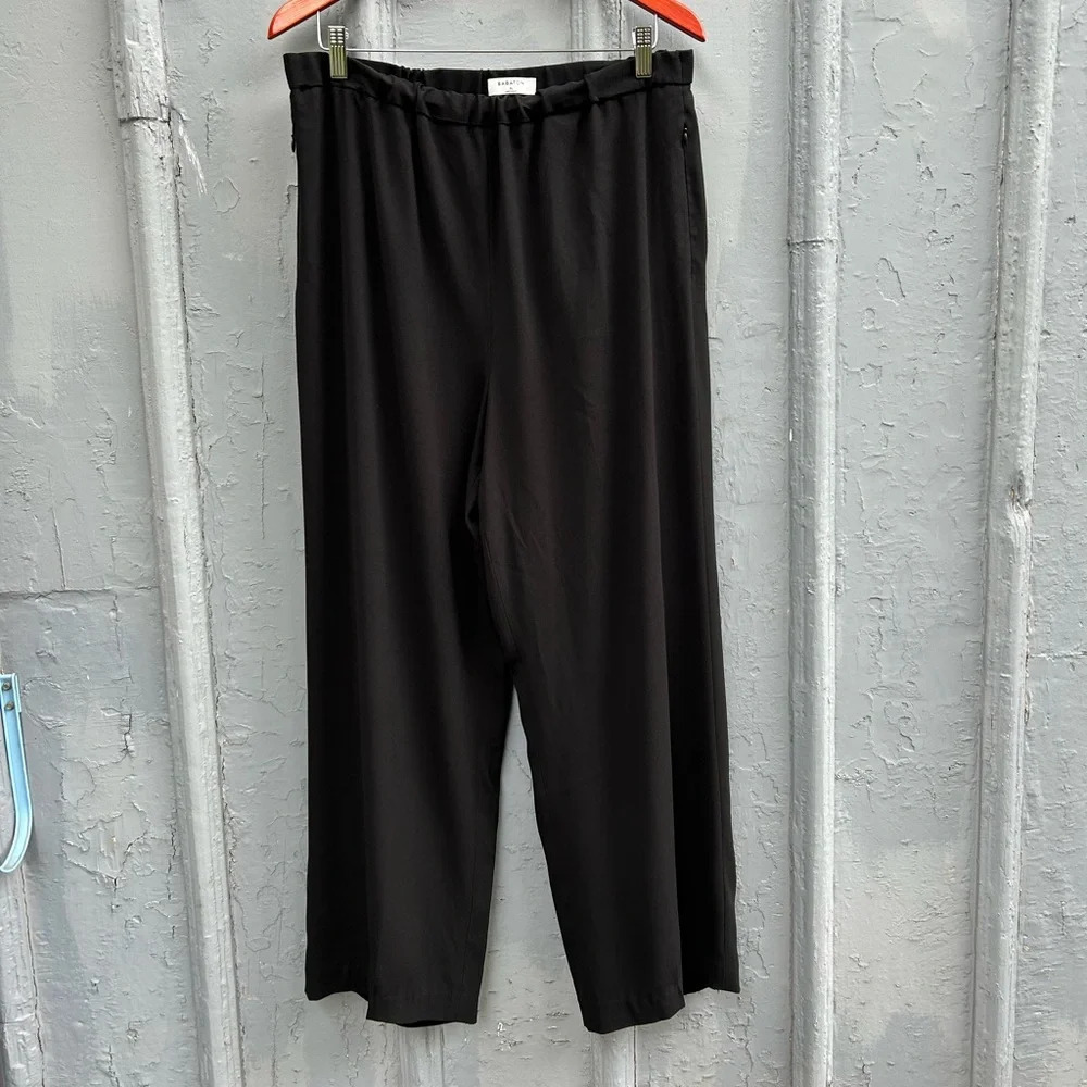 Babaton Black Crepe Serif Pant, size XL - Picture 4 of 12